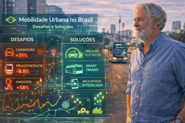 Aldo Vendramin avalia os desafios tecnológicos da mobilidade urbana no Brasil.