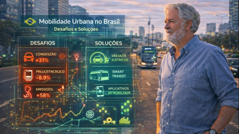 Aldo Vendramin avalia os desafios tecnológicos da mobilidade urbana no Brasil.