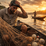 A pescaria artesanal difere da esportiva em objetivos e práticas tradicionais, explica Joel Alves.