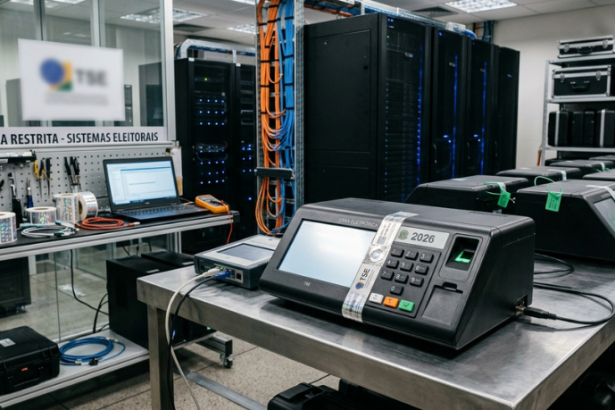 TSE começa a lacrar sistemas das eleições de 2026: como a tecnologia será testada antes do voto